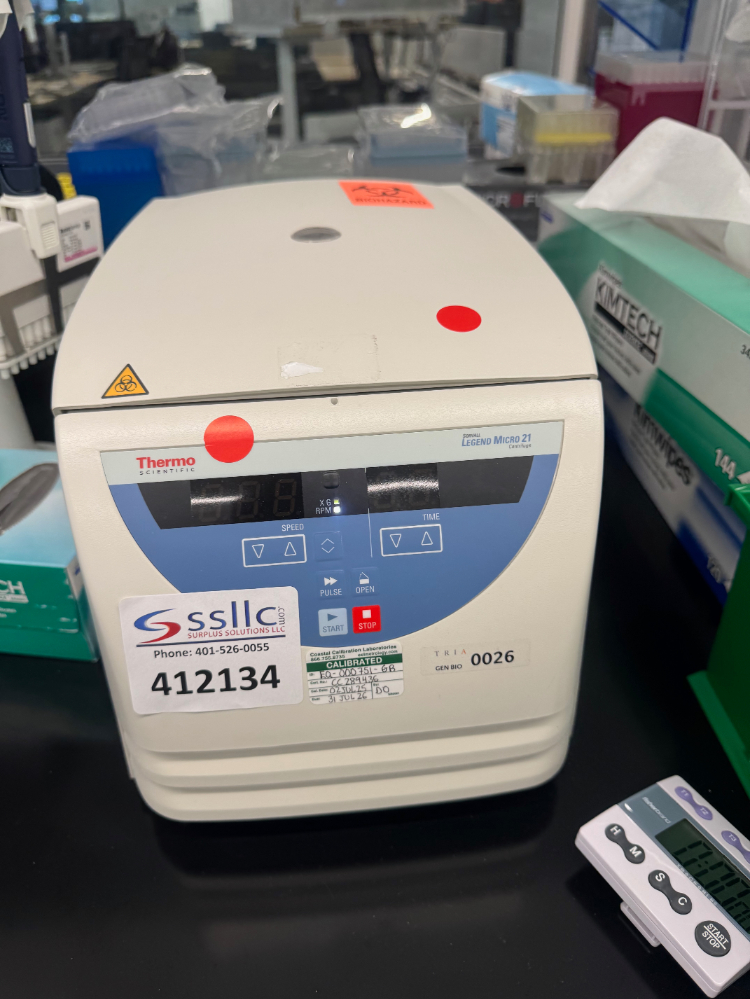 Image of Thermo Sorvall Legend Micro 21 Centrifuge